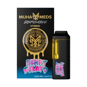 Berry Gelato Muha Meds Disposable